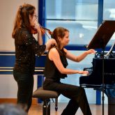 Marie Pazelt, Violine und Arina Kinzikeeva, Klavier